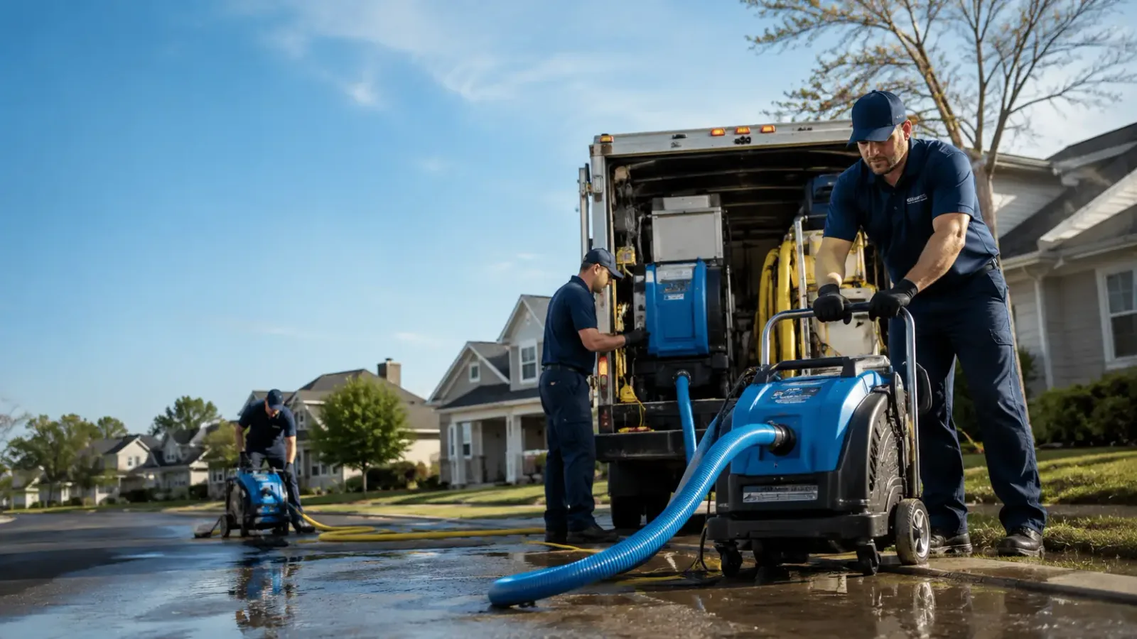 Flood Damage Cleanup in Isle Saint George, OH